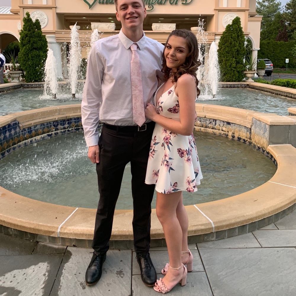 Floral windsor dress